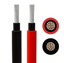 [B-EL-CABL-01678] Cable tipo Solar 1x6mm2 1500Vcc HFFR Negro